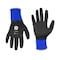 Ge Fully Dipped Coated Gloves, Foam Nitrile, Black, L 24 PK GG222L - alternate 1